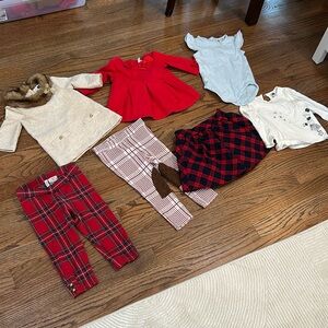 All Janie and jack..7 separate pieces.  Great condition